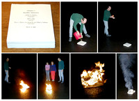 Bookburning to celebrate Completion of Chap 1 of "Satellite Altimetry"
