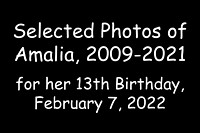 Amalia 2009-2021 Photos, Feb 17