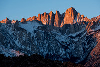 Sunrise Sequence on Mt. Whitney, Dec 18