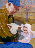 Jane Huyer's Pig Paintings