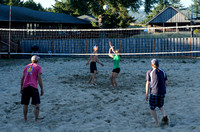 Vollyball at the dorms