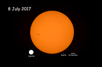Sunspot Sequences, July 8-15 and August 16-21