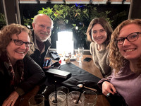 Portland dinner with Brie & Lindsay in new Chevy Bolt, Jan 6