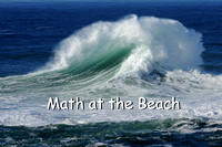 Math at the Beach Intro Slide - Colliding Waves in Depoe Bay