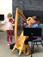 Amalia & Marisol Harp & Violin Recital, Dec 11