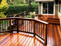 Oiled Back Deck and Stone Patio - Sept 26