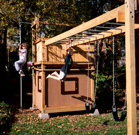 Dismantling of the Play Structure, October 23