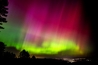 Aurora Borealis from Marys Peak, May 10