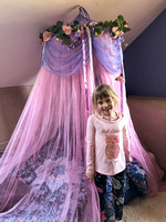 Marisol's bed canopy, Jan 12